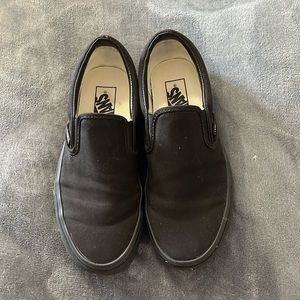 vans slip ons size 8 barely worn